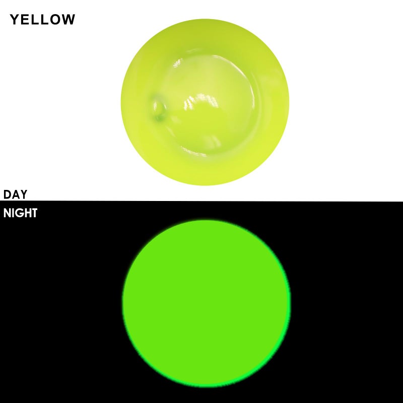 Artecho Glow in the Dark Paint  Neon Yellow Paint (120ml / 4.05oz) Tubes  Art Craft Paints for Canvas  Rock  Stone  Wood  Fabric  Art Supplies - Image 2